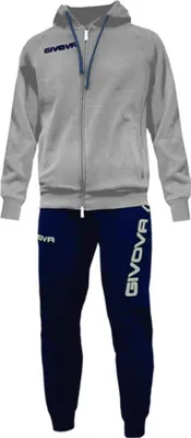 Produktbild von Givova King Trainingsanzug Blau,Grau L Mann Blau,Grau L