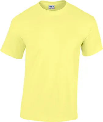 Produktbild von Gildan 5000 | Heavy Baumwolle  Herren T-Shirt - Farbe: Cornsilk - Größe: XL