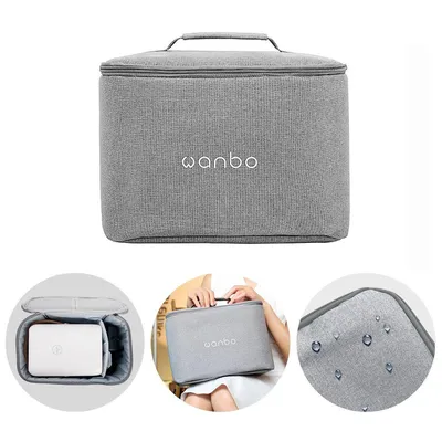 Produktbild von Wanbo Projektor Tasche, kompatibel mit T4, Dali 1, Cube 1, Grau