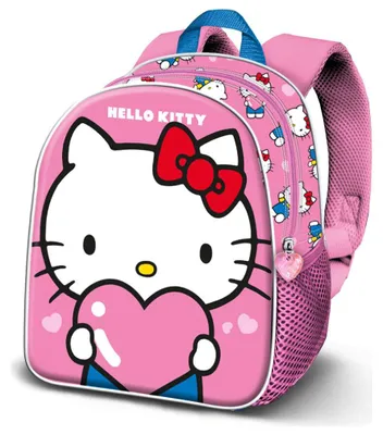 Produktbild von Karactermania Hello Kitty 3d Elite Heart 7.5l 30x25x10 Cm Rucksack    One Size