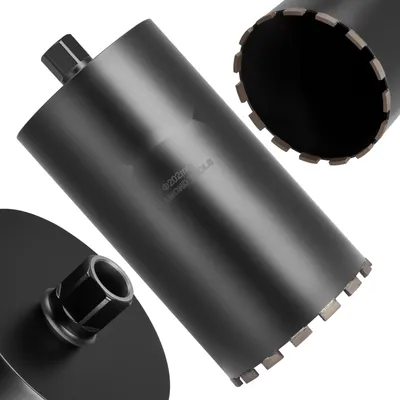 Obrázok produktu pre Diamantový jadrový vrták - Mokrý jadrový vrták - Ø 203 mm - Hĺbka vŕtania 356 mm - Na železobetón, tehly a murivo - Vysoko presná technológia zvárania