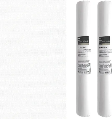 Obrázok produktu pre 3-IN-1 ROLL behúň na stôl a podložky - papier - károvaný - 40 x 720 cm - biely - 2 kusy
