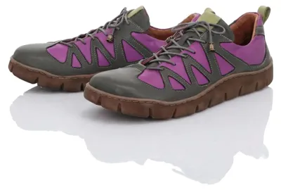 Produktbild von Gemini Damen Schnürschuh grau Größe 42