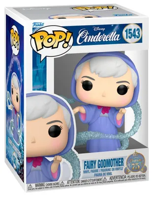 Image de Disney Cendrillon - La Bonne Fée - Figurine POP, jouet de collection