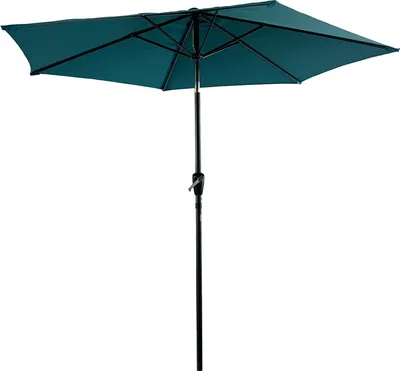 Produktbild von Gerader Sonnenschirm HAPUNA rund 2,70m Durchmesser blau