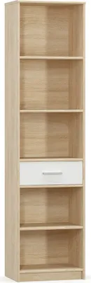 Produktbild von nabbi Regál Tavir PB-1DRW - dub sonoma / bílá