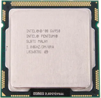 Produktbild von Intel Pentium G6950, Intel® Pentium®, LGA 1156 (Socket H), 32 nm, Box, Intel, G6950