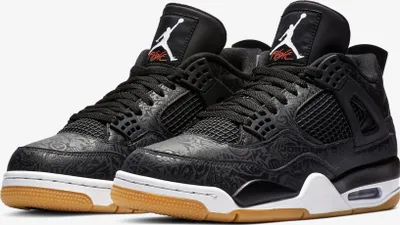Produktbild von Air Jordan 4 Retro SE "Laser Black Gum", CI1184-001, Größe: 48,5