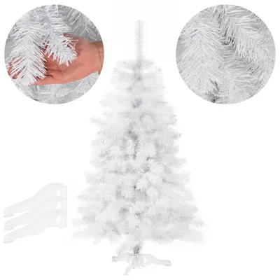 Image de Arbre de Noël sapin blanc 150 cm