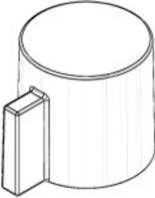 Produktbild von Dornbracht 092067006-47 Griff für Thermostat ERSATZTEILE