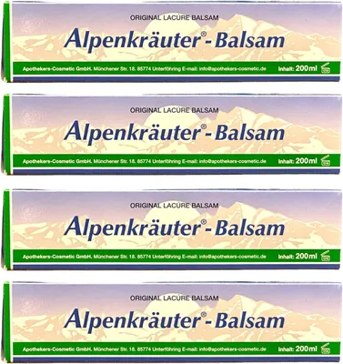 Produktbild von Original Alpenkräuter Lloyd Lacure Welness Sport Massage mit Kräuter, Schmerzlindernde, Entzündungshemmende (Alpenkräuter Balsam, 800 ml)