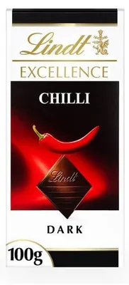 Productafbeelding van Lindt EXCELLENCE Pure chocolade met chili-extract, 100g