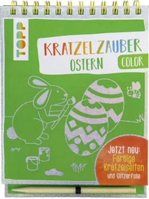 Zdjęcie produktu dla ISBN Kratzelzauber Color Ostern, Bildend, Deutsch, 52 Seiten