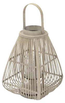 Productafbeelding van Elzusha - Grote Bamboe Lantaarn H 55 cm voor Binnen en Buiten