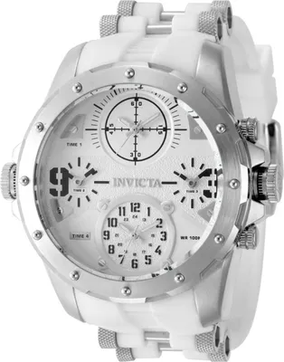 Zdjęcie produktu dla Invicta Coalition Forces 50217 Zegarek Męski - Mechanizm Kwarcowy - Stal Nierdzewna z Srebrną Tarcza - 50 mm