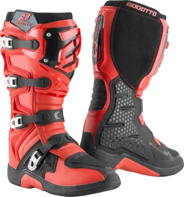 Produktbild von Bogotto MX-6 Motocross Stiefel, rot/schwarz, 43