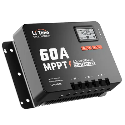 Produktbild von 60A MPPT 12V/24V/36V/48V Auto DC Input Solarladeregler mit Bluetooth Adapter