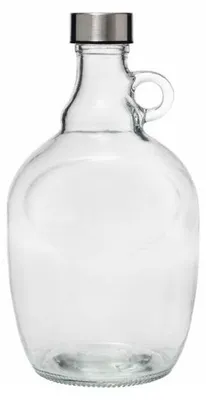 Zdjęcie produktu dla Butelka szklana, galon do wina, likieru, soku, retro 1,5 l
