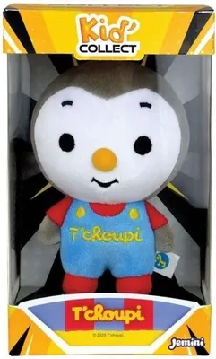 Obrázek produktu pro Plyšová hračka T'CHOUPI, Kid'collect, 13 cm, Jemini, sběratelský kousek