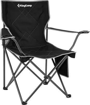 Obrázok produktu pre Kempingová skladacia stolička KING CAMP Lotus B10 - čierna
