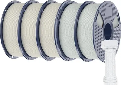 Produktbild von PLA-Filament, für 3D-Drucker, Hochgeschwindigkeitsdruck, marmorähnliche Textur, 3CB 2FG