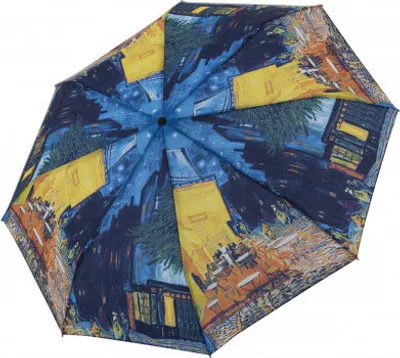 Immagine prodotto di doppler ombrello tascabile ombrello Art Collection Magic Mini Coffee Terrace blu multicolore