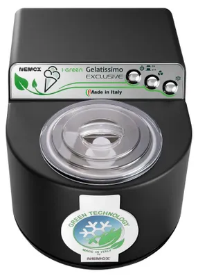 Image de Turbine à glaces 1.7l 140w noire - Nemox - 003A610260 - gelatissimo exclusive i-green