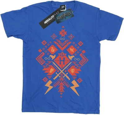 Image de Harry Potter - T-shirt pour garçon BI20165 (152-158) (Bleu roi)