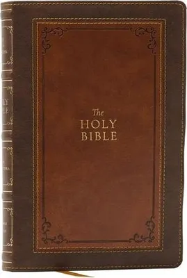 Produktbild von 1611 KJV with Apocrypha, Brown Leathersoft