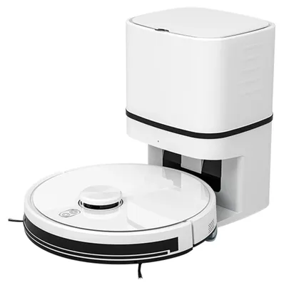 Image de Aspirateur robot avec technologie Lidar - Robot nettoyeur à serpillière - Aspirateur robot - Batterie 5200 mAh