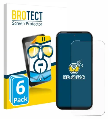 Produktbild von 6x Für Fairphone 5 Schutzfolie BROTECT Displayschutz Display Schutz Folie Klar Transparent