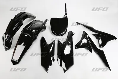 Produktbild von Kunststoffsatz Für Yamaha Yzf 250 '12-'18, Yzf 450 '14-'17 Schwarz (Ya318E001)