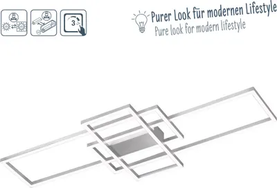 Produktbild von WOFI  Deckenleuchte Zenit 4flg.
