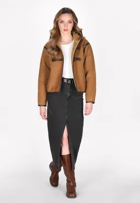 Produktbild von SAPORTA damen jacke - cognacbraun, M