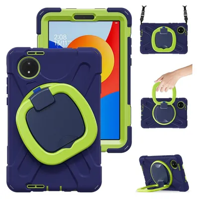 Immagine prodotto di Per Xiaomi Redmi Pad SE 8.7 supporto per custodia ibrida a 360 gradi e tracolla