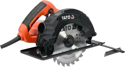 Zdjęcie produktu dla Yato YT-82152, Drewno, Czarny, Pomarańczowy, II, IPX0, 18,5 cm, 4800 RPM