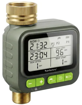 Immagine prodotto di Centralina di irrigazione a 1 uscita - programmatore automatico per l'irrigazione del giardino con timer