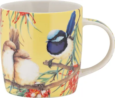 Immagine prodotto di Tazza BIRD TALK 370 ml, splendide code alate, in porcellana, in confezione regalo