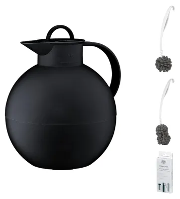 Zdjęcie produktu dla alfi KUGEL Isolierkanne – Vorteilsset mit Reinigungsbürste CLEAN FIX 30 cm
