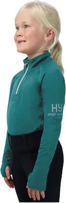 Image de Hy Sport Active - Haut "Young Rider" Base Layer pour enfants BZ4833 (128) (Vert foncé)
