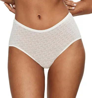 Produktbild von Triumph Signature Sheer, Unterhosen, Hochgeschnittener Slip, Erwachsener, Weiblich, Weiß, Highwaist fit