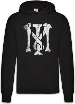 Produktbild von Urban Backwoods Tony Montana Logo, Herren Hoodie, Farbe: Schwarz, Größe: S