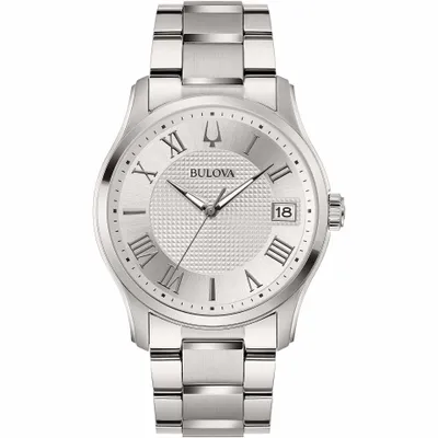 Image de Juste le temps Bulova Collection Argent - homme