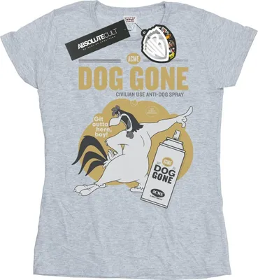 Produktbild von Looney Tunes - "Dog Gone" T-Shirt für Damen BI26725 (M) (Grau)