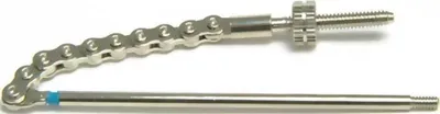 Produktbild von Sturmey Archer Zeigerachse F. 5-Gg. Nabe Blaue Markierung silber