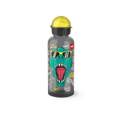 Produktbild von EMSA Teens Tritan Trinkflasche Dino, Wasserflasche, Flasche, Kinder, Kunststoff, 0.6 L, N30603