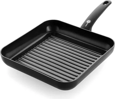 Obrázek produktu pro Grilovací pánev 28 cm - keramický nepřilnavý povrch - vhodná pro každodenní použití