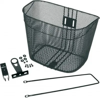 Produktbild von Fahrradkorb Vorderseite V Bike P002 Korb zum befestigen 34 x 25 x 27cm, ideal für Cruiser Fahrräder uvm.