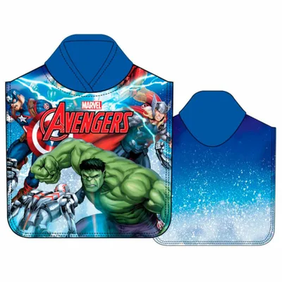 Produktbild von Marvel Avengers Mikrofaser Poncho Handtuch