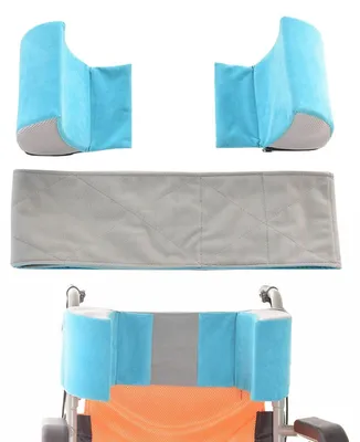 Obrázek produktu pro Nastavitelná boční opěrka pro invalidní vozík s ergonomickým polštářem